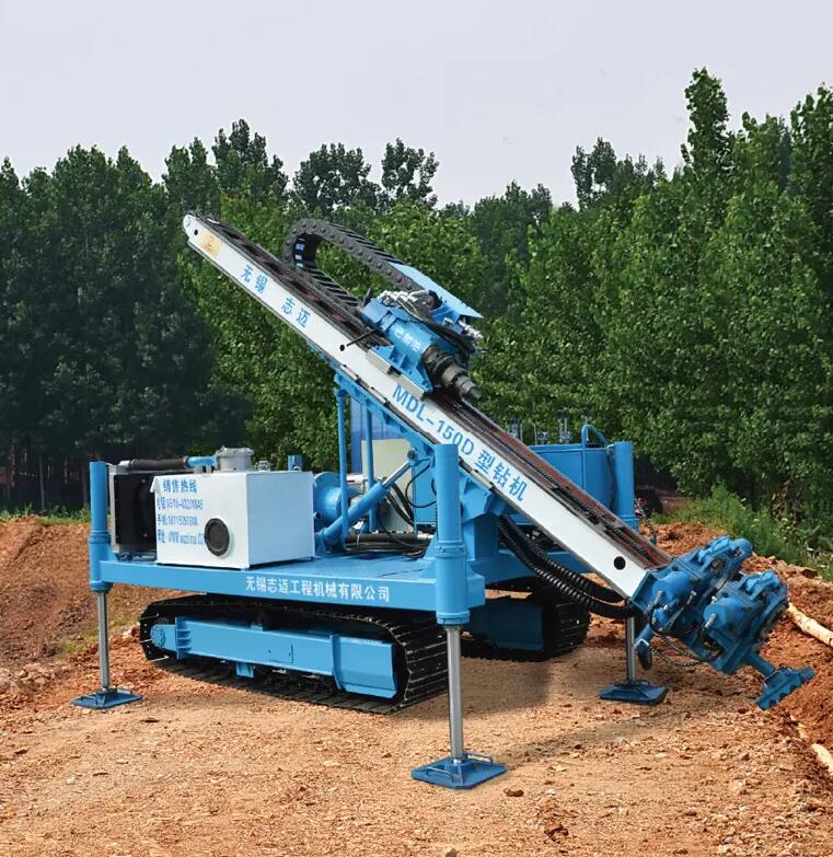 Necessary maintenance of functional anchoring drilling rig before construction and use